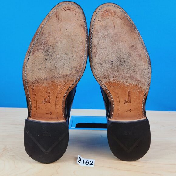 Allen Edmonds Sanford‎ USA Made Mens Size 10 Calfskin Cap Toe Dress Shoes 5277 main image 5